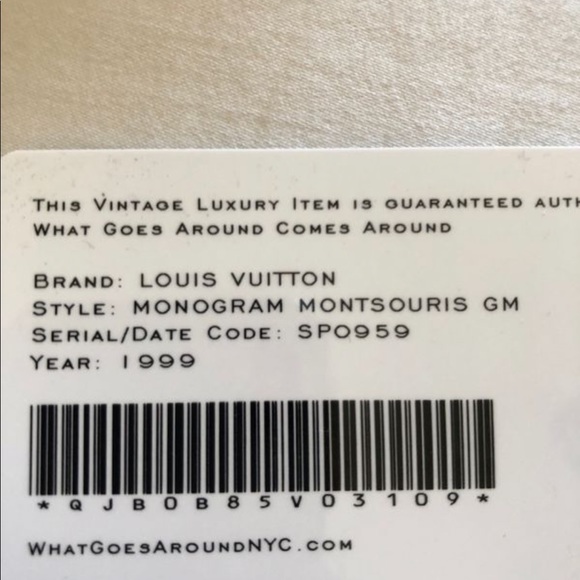 Authentic Louis Vuitton Monogram Monstrous GM - Picture 7 of 8